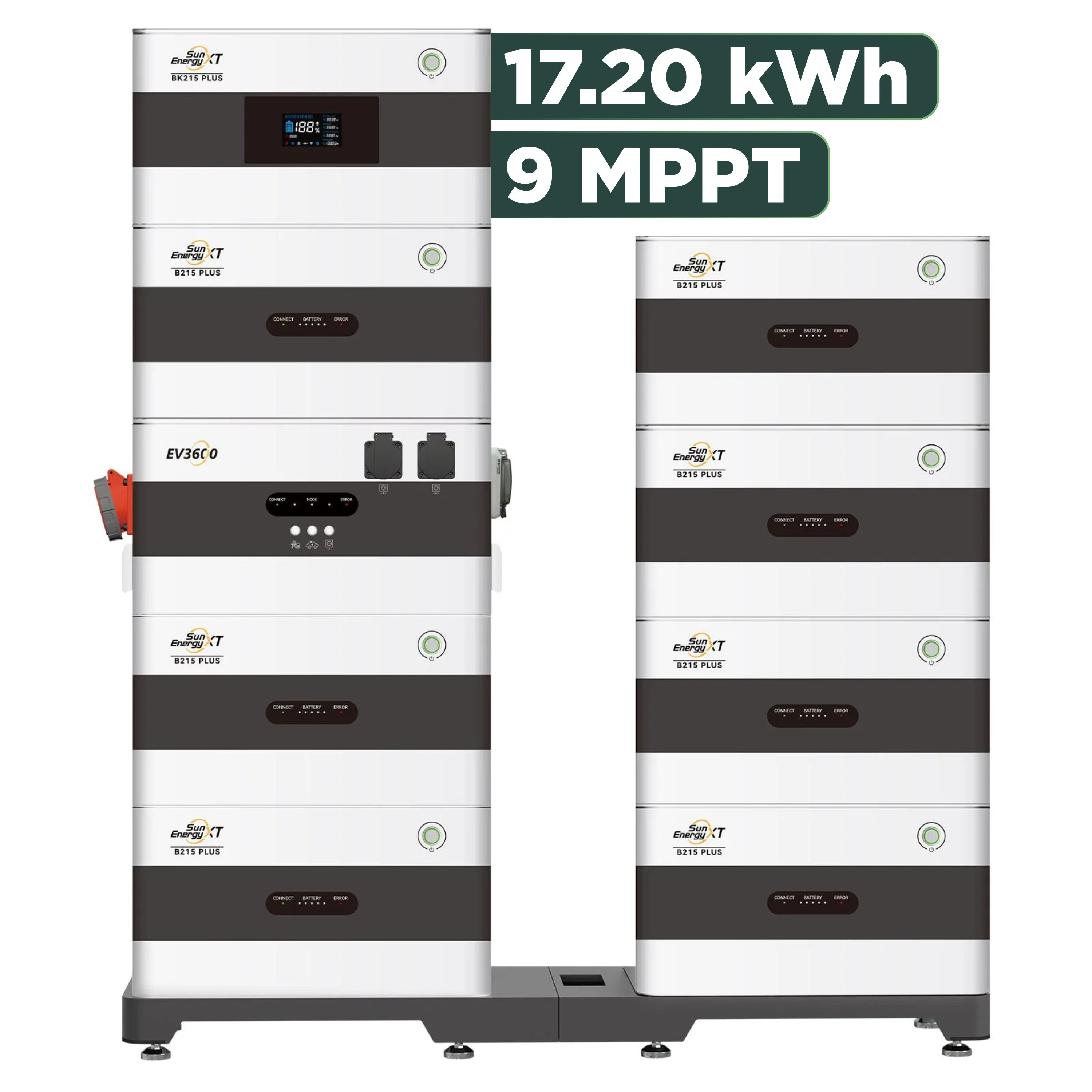 SunEnergyXT Plus (bis 17,2 kWh) Konfigurator mit BK215 / 17,2 kWh