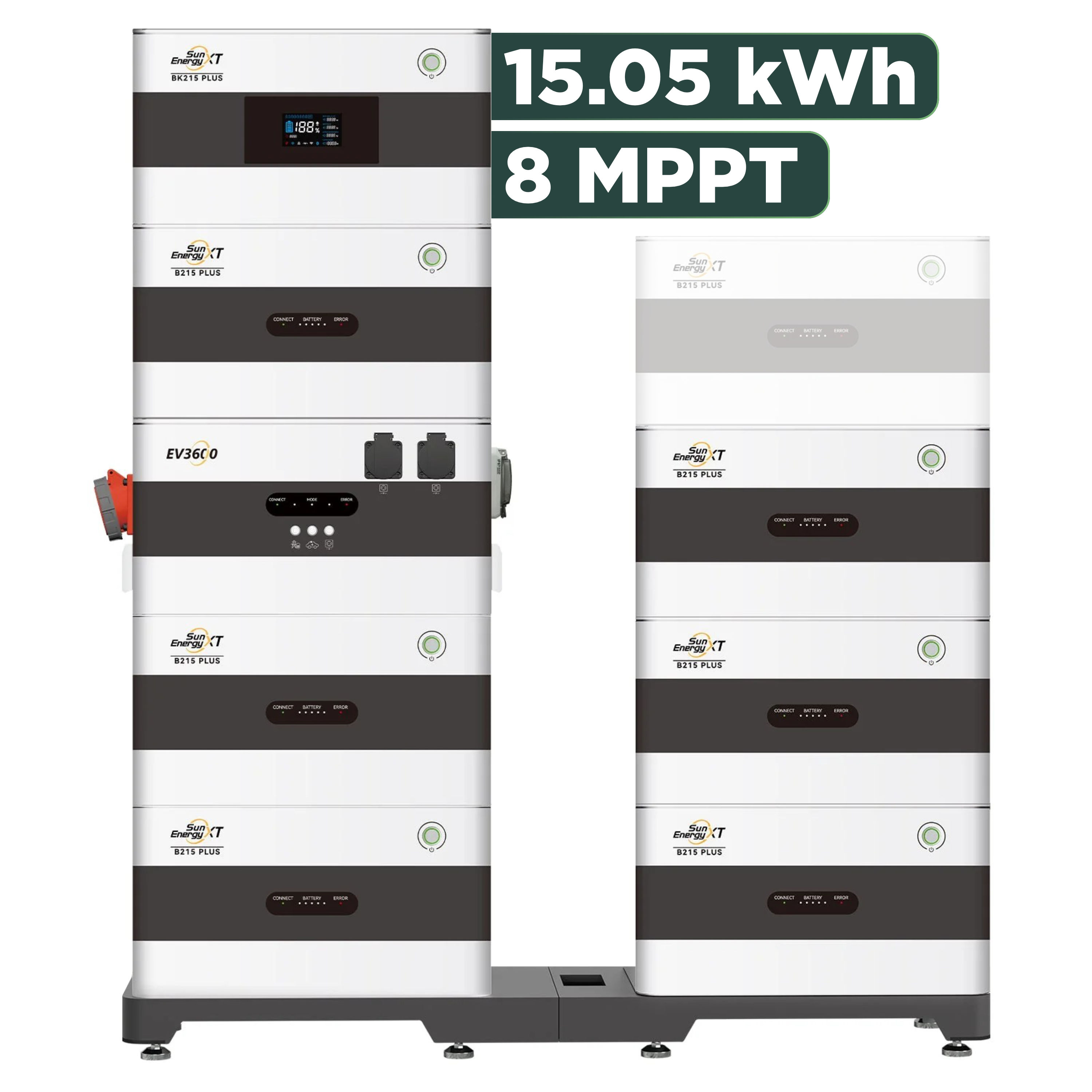 SunEnergyXT Plus (bis 17,2 kWh) Konfigurator mit BK215 / 15,05 kWh