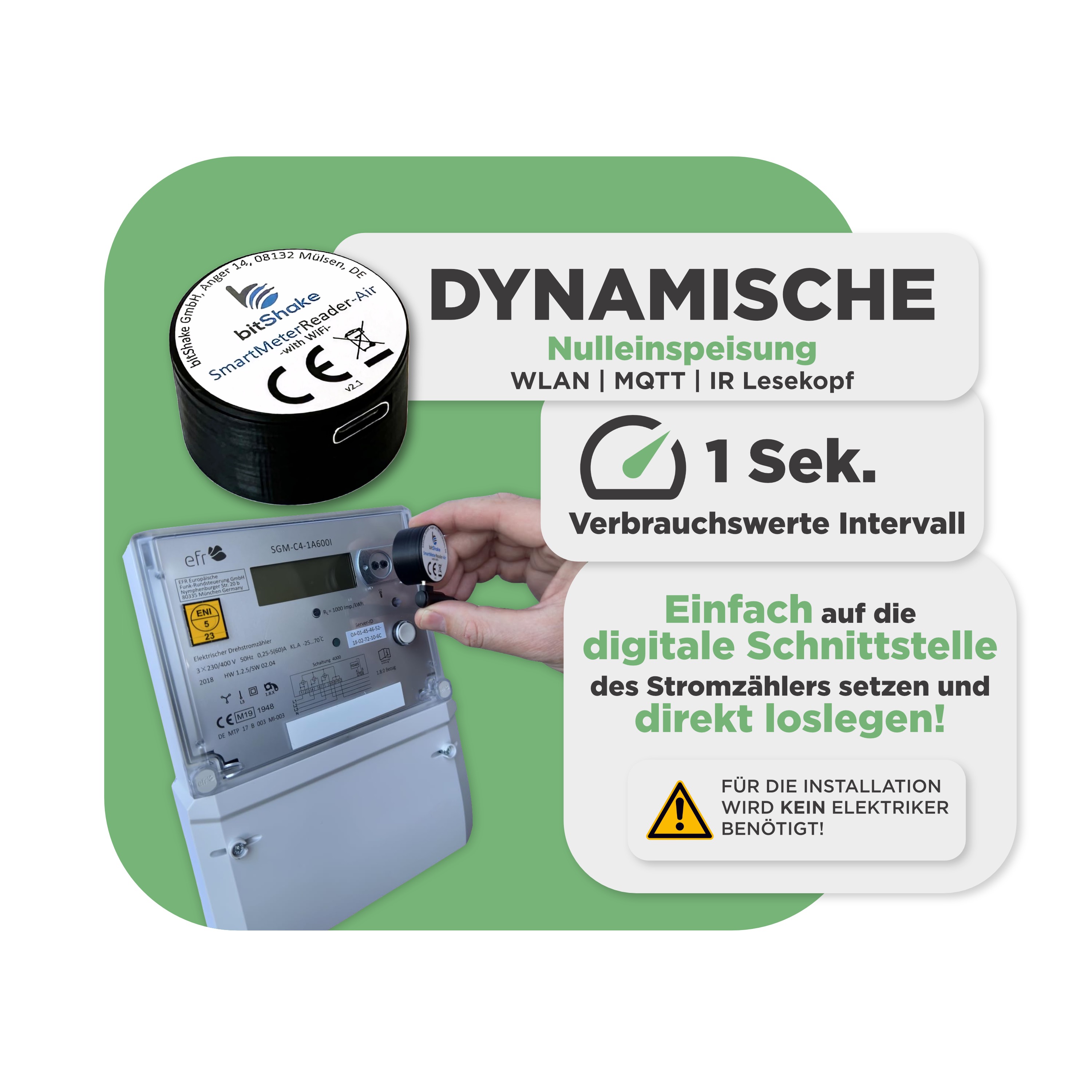 SunEnergyXT 500 Modulset 880 Wp — SunEnergyXT 500 (800 W) / 5 kWh / IR Lesekopf / Trina 440 Wp / 2 Module