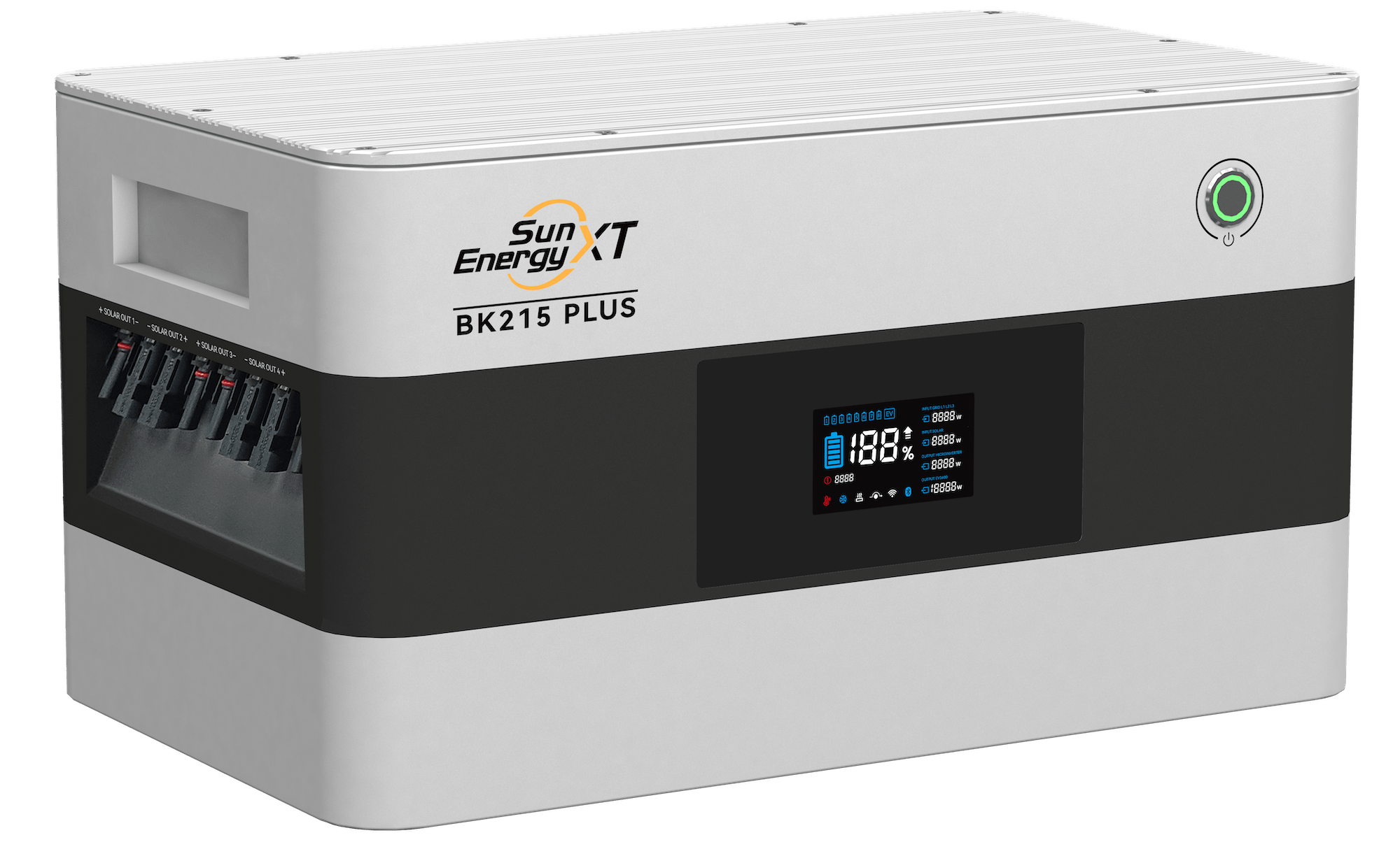 SunEnergyXT BK215 PLUS — Batteriespeicher für Balkonkraftwerke - Kopfmodul 2.150 Wh