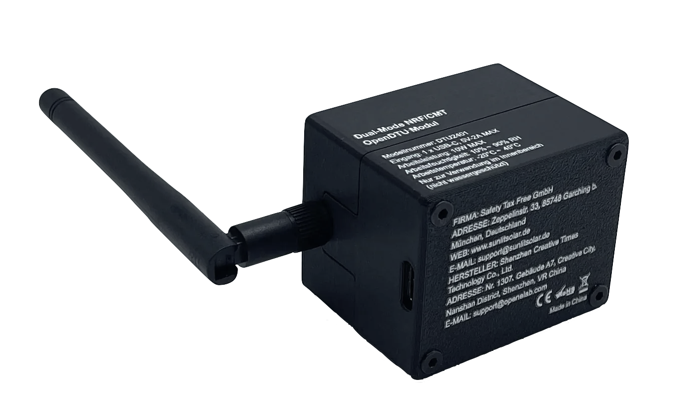 SunLit OpenDTU — Lokale Steuerung, Hoymiles & Deye & APsystems