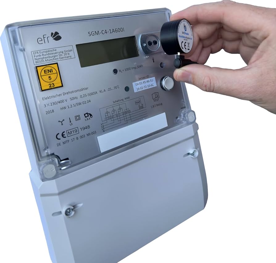bitShake SmartMeterReader — Infrarotlesekopf für SunEnergyXT-Speicher