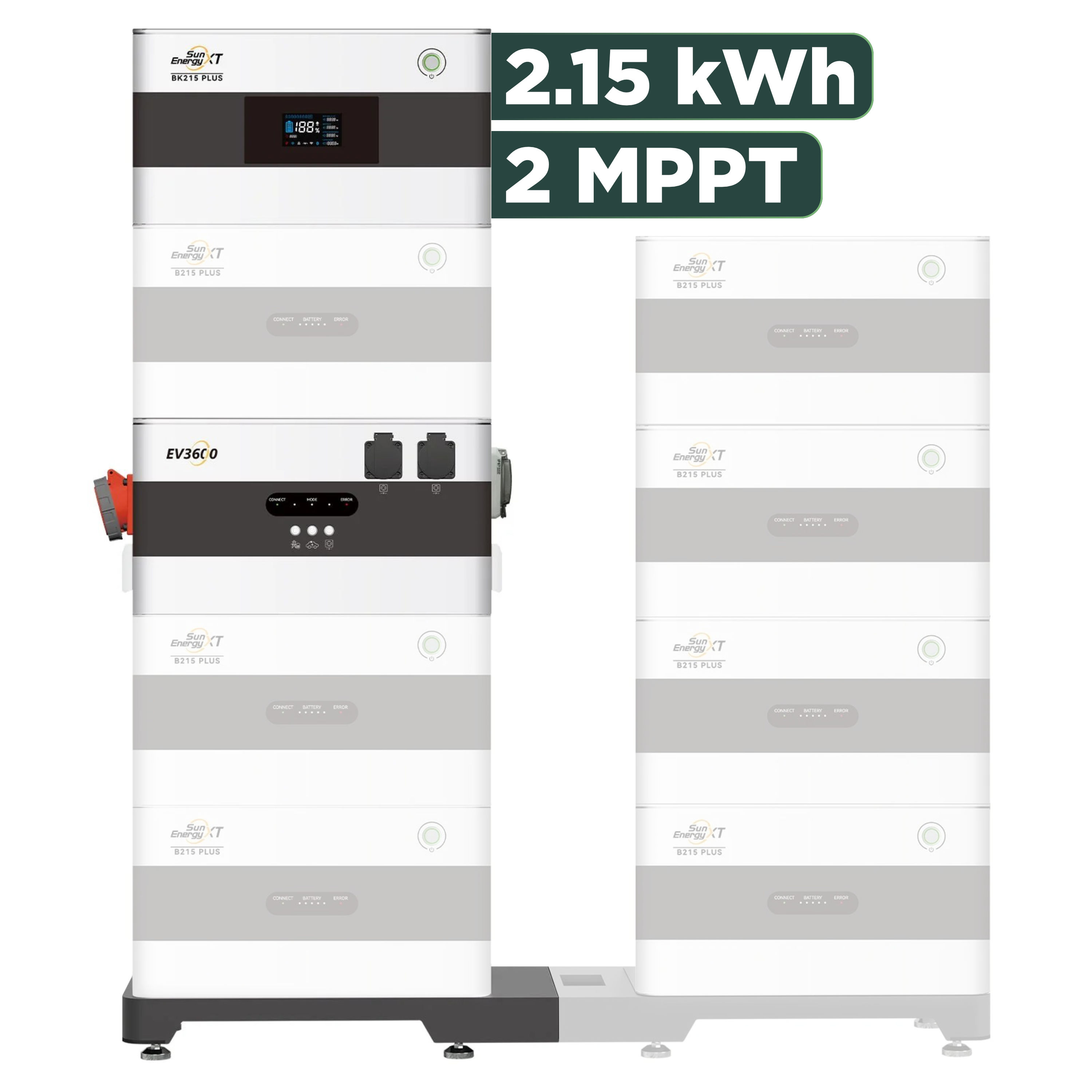 SunEnergyXT Plus (bis 17,2 kWh) Konfigurator mit BK215 / 2,15 kWh