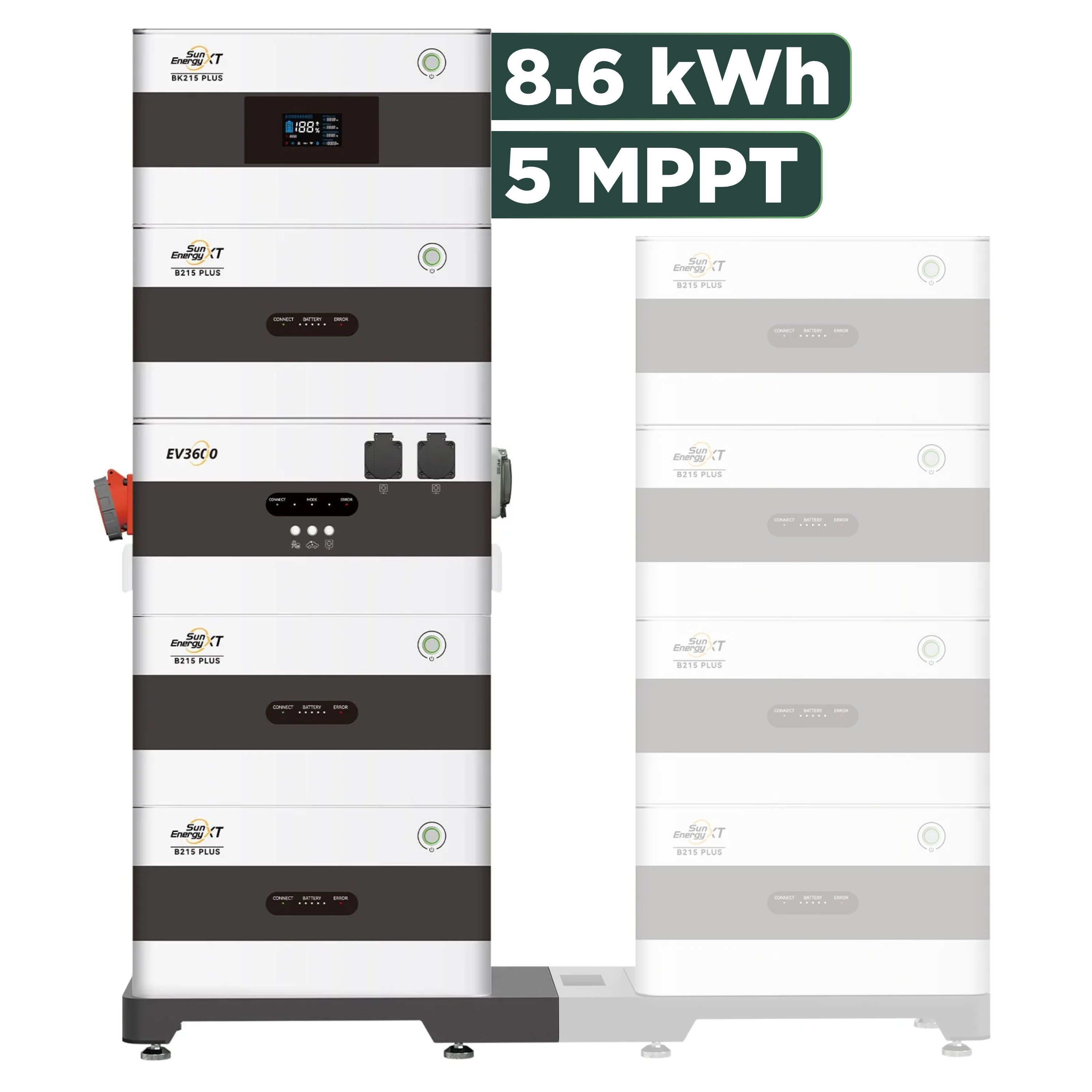 SunEnergyXT Plus (bis 17,2 kWh) Konfigurator mit BK215 / 8,6 kWh