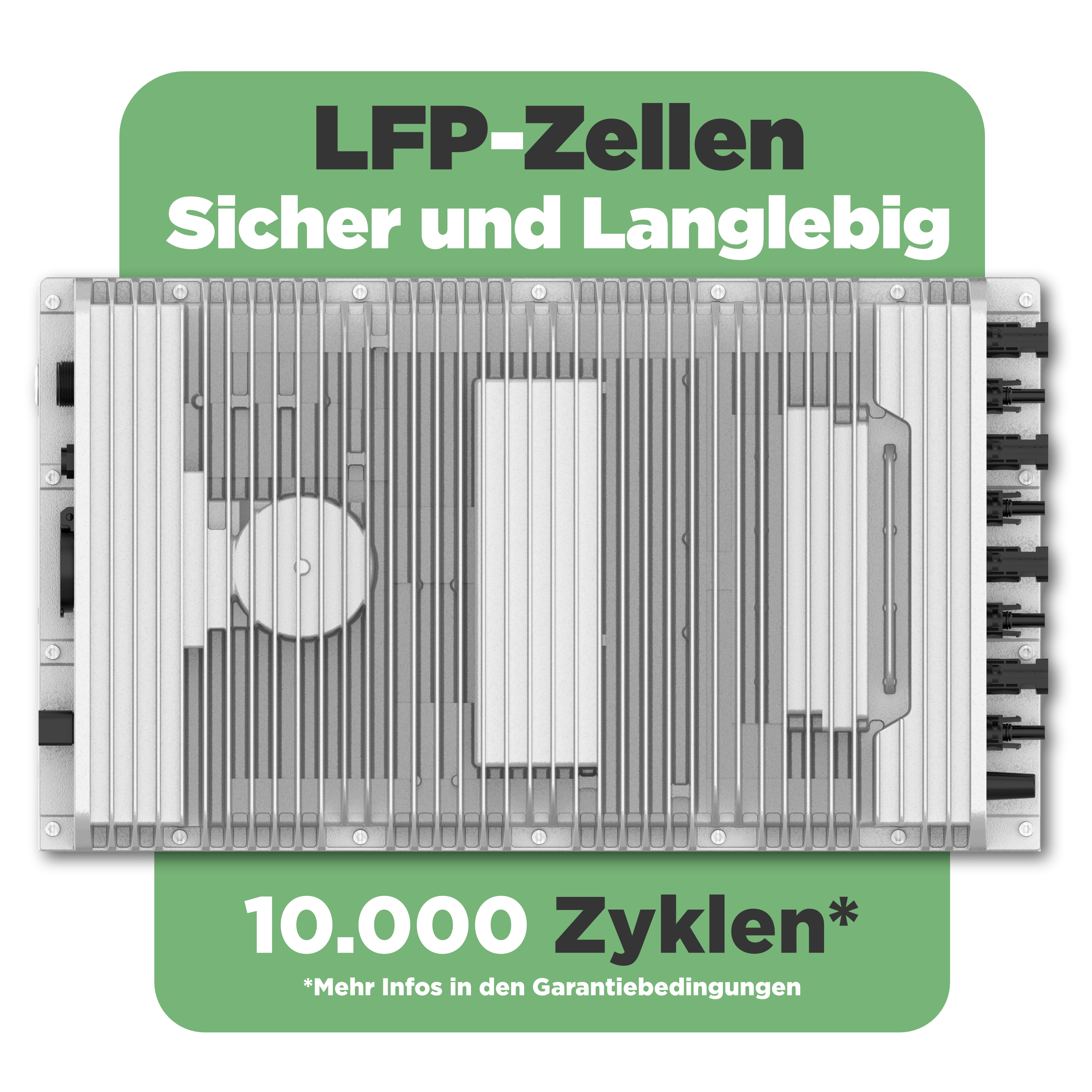 SunEnergyXT 500 PRO AC Core — 5 kWh Nachrüst-Speicher mit 2.400W Wechselrichter & Notstromfunktion (LFP, erweiterbar auf 30 kWh)